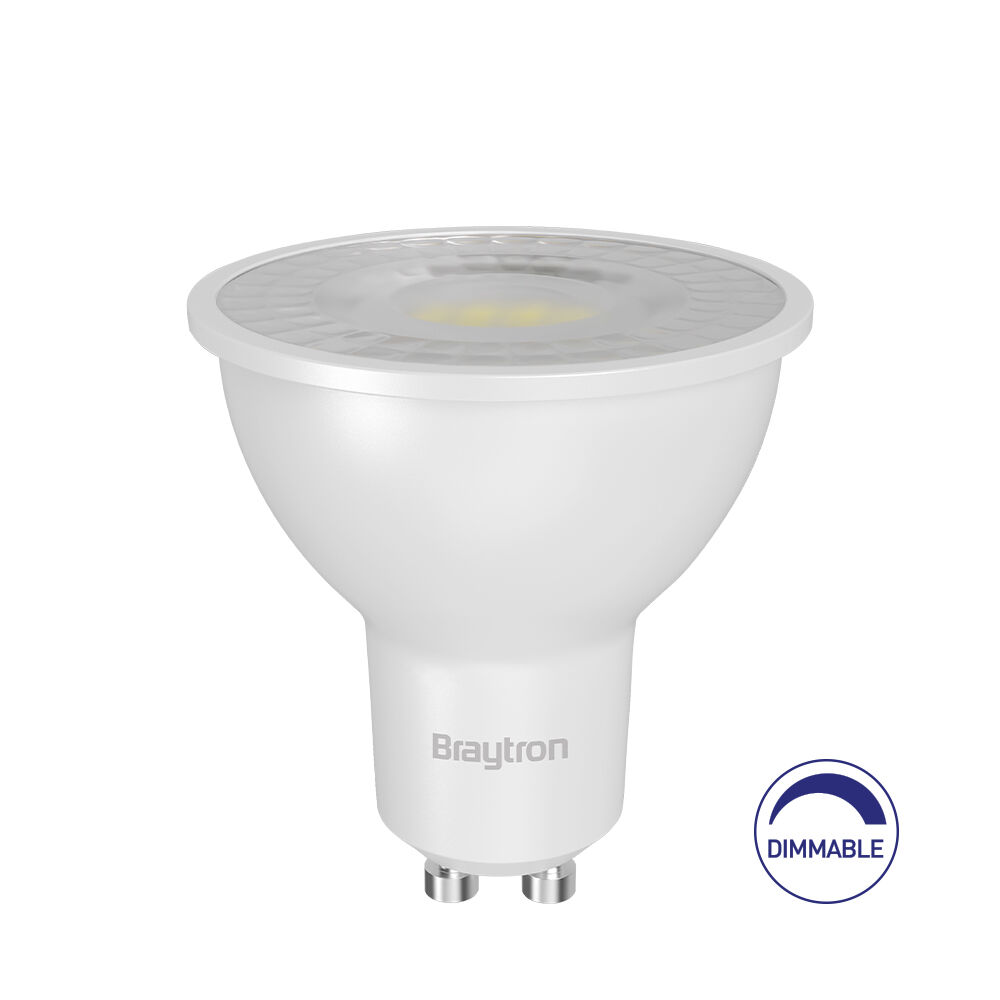 Braytron ADVANCE 6W GU10 38D DIMMABLE 3000K LED Bulb