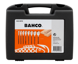 Bahco 9629-SET-8 Speedborenset Hout 8 DLG.