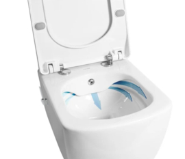 Creavit EG321.400 Bidet + Kraan Wandcloset Rimless