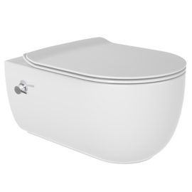 BIEN Vokha Wit Bidet + Kraan Wandcloset Rimless