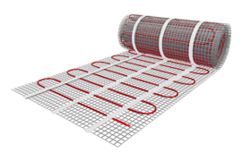 Titan Elektrische Vloerverwarmingsmat 7 m² - 1050W + Klokthermostaat