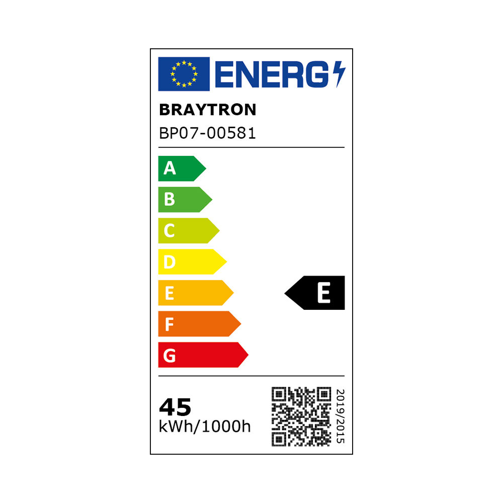 Braytron JADE SLR Black RND 45W 3IN1 Ceiling Light