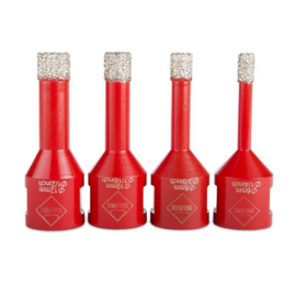 Rubi Kit Mini Drygres Diamantboren Ø 6, 8, 10 en 12mm 50938
