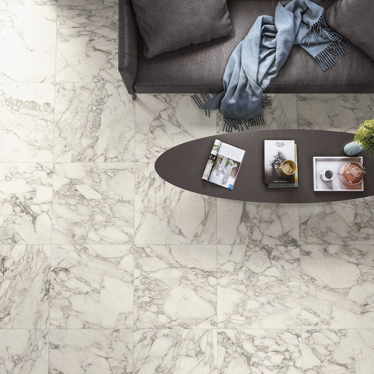 KALE ARABESQUE WHITE MAT Vloertegel 60x120cm 1,44 P
