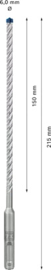 Bosch Expert SDS plus-7X Hamerboor 6 x 150 x 215mm 2608900073