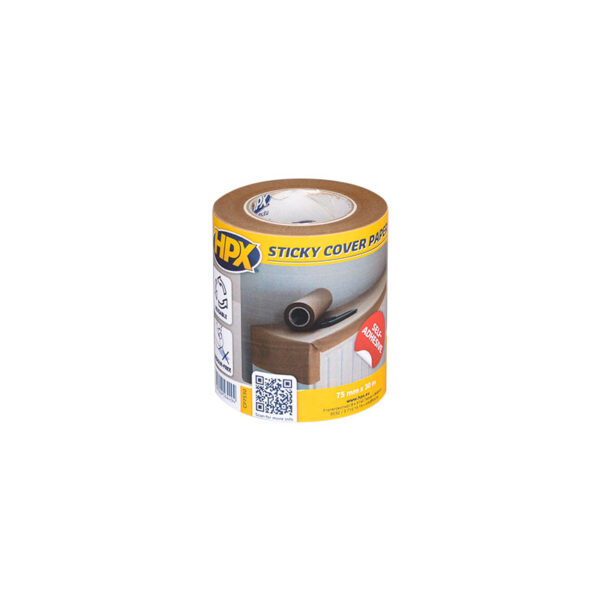 HPX Zelfklevend afdekpapier - 74mm x 30m CP7530