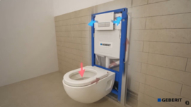 Geberit Inbouwreservoir UP320 Duofresh 111370005 Intern