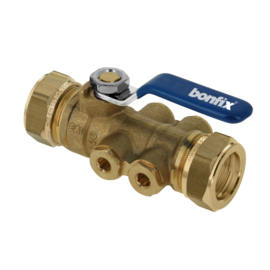 Bonfix Kogelstopkraan 28-28 mm + A + T.S.BEV 97122