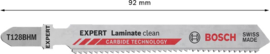 Bosch T128BHM Expert Decoupeerzaagbladen Laminate Clean (3x). 2608900542