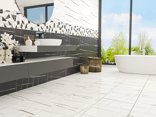 Diamond Marble White Vloertegel 60x120cm