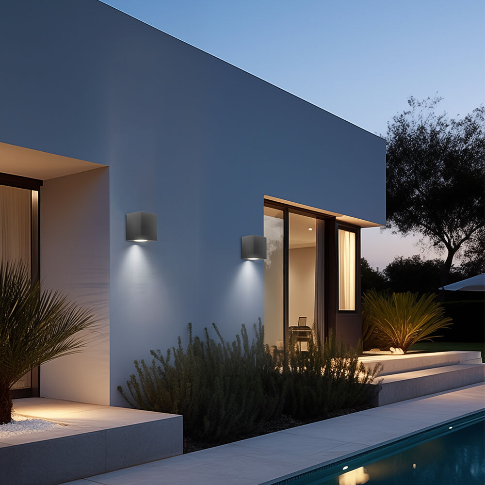 Braytron RITA T WL.1 GRY 1xGU10 IP44 Wall Light
