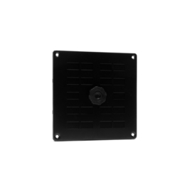 NEDCO Schuifrooster Gaas ZWART ALU 160 x 160 mm. 63500201