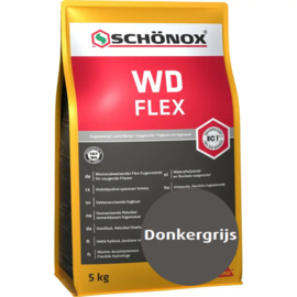 Schonox WD-Flex Voegmiddel 5 KG DONKERGRIJS 582571