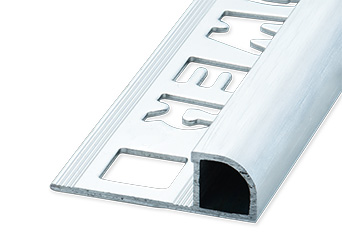 NOZOX Kwartrond Alu Mat Zilver 10 x 3000mm OX-P011213127 Tegelprofiel