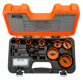 Bahco Gatzagenset BIM + Koffer 10 DLG 3834-SET-73-22/68