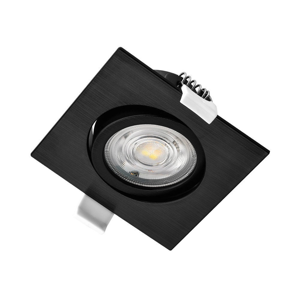 Braytron SPOTLED G3 7W SQR Black DIM 3IN1 LED Spotlight
