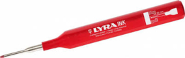Lyra Ink Diepgat Markeerstift Rood