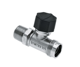 Bonfix Gaskraan Recht 1/2" 81005CR
