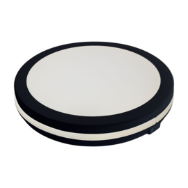 0160700030 Scarlet IP65 Black 30W 6400K Led Opbouw Rond