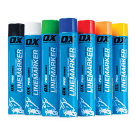 OX Pro Permanent Line Marker Spray - Blue - 750ml OX-T022602