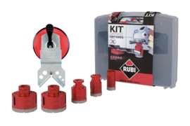 Rubi Kit Drygres 5 Diamantboren Ø 28, 35, 43, 50, 68mm 50936