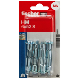 Fischer Metalen Hollewandplug HM 6x52 S 90932
