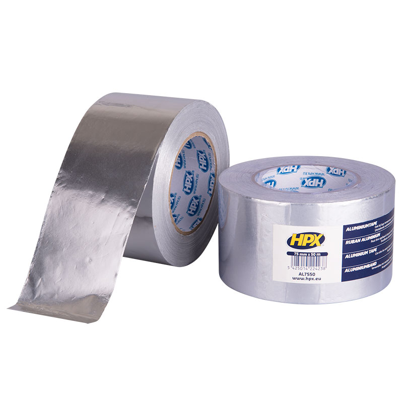 HPX Aluminium tape - 75mm x 50m AL7550