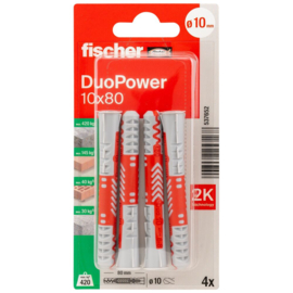 Fischer DuoPower Plug 10x80 537652