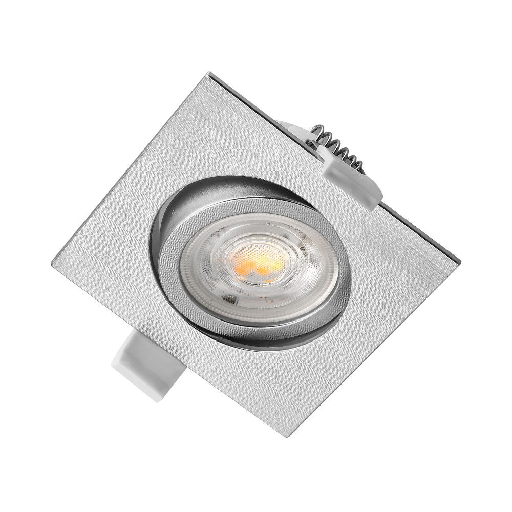 Braytron SPOTLED G3 7W SQR Silver 3IN1 LED Spotlight
