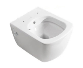 Creavit EG321.400 Bidet + Kraan Wandcloset Rimless