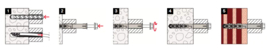 Fischer Constructieplug SXR 10x120 SS 532678