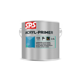 SPS ACRYL PRIMER WIT 2,5L CM Bi/Bu