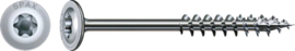 SPAX Tellerkopschroef WIROX 8.0 x 140 T40 Discuskop (16x) 4251010801417