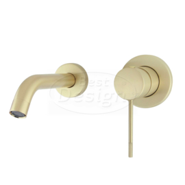 Best Design Nancy-Decorata Inbouw-Wandmengkraan Uitloop=20cm Mat-Goud 4010540