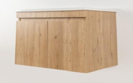 BainArt Badmeubel Wood 65 cm Deur