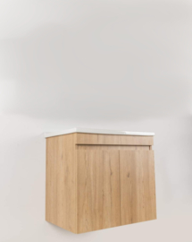 BainArt Badmeubel Wood 65 cm Deur