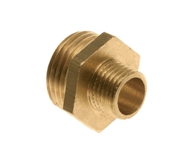 Bonfix Dubbele Verloopnippel 1 x 3/4 Bu. 80570