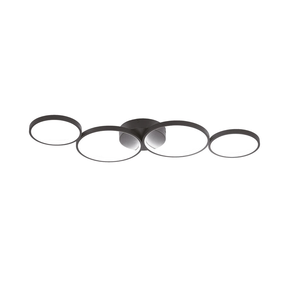 Braytron NELA SR1 RND Black 60W RMT IP20 Ceiling Light
