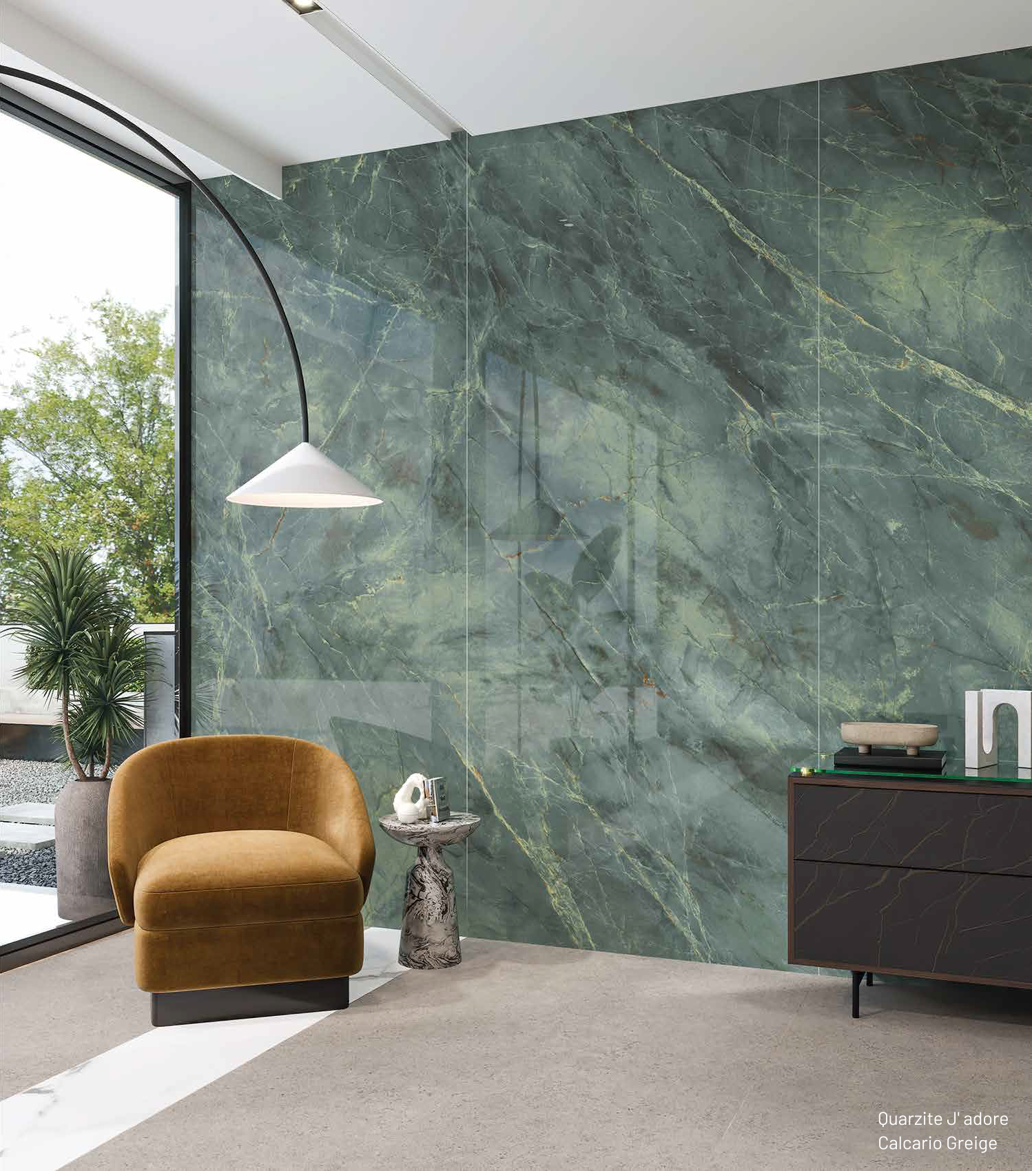 Kale Slab QUARZITE JADORE Polished 120x280cm 6mm