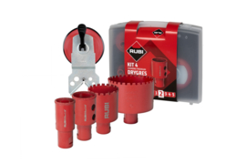 Rubi Kit Drygres Premium 4 Diamantboren Ø 28, 35, 43, 68mm 51931
