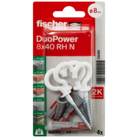 Fischer DuoPower Plug 8x40 RH N K 535482
