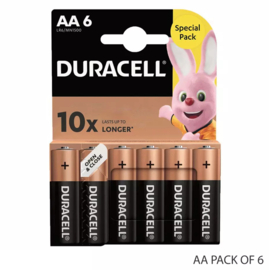 Duracell Plus Batterij AA 1.5V (6x)