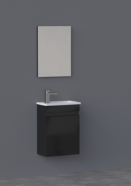 Titan Gloss Black Fonteinmeubelset 42cm x 24cm
