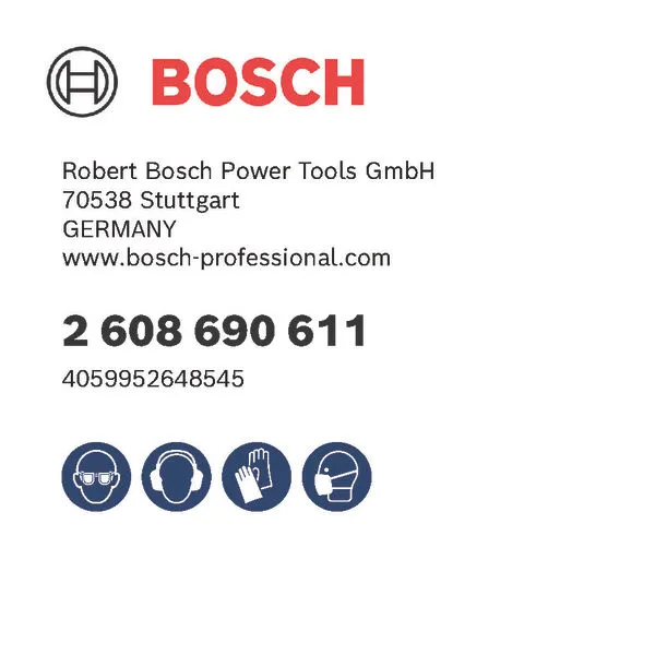 Bosch Reserve Vloerschraper SDS Plus 130mm