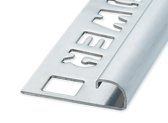 NOZOX Kwartrond RVS Geborsteld 6 x 2500mm OX-P030709410 Tegelprofiel