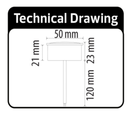 Horoz Zelda 3CCT 5W GU10 vervanger