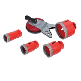 Rubi Kit Drygres 4 Diamantboren Ø 28, 35, 43, 68mm 50917