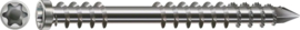 SPAX Terrasschroef RVS A2  5.0 x 40 T25 (125x) 4507000500406