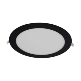 Slim 6W LED Inbouw ROND BLACK 2700K 0560030006