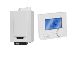 Remeha Tzerra Ace HR Combi CW5 39C (A-label) + Remeha qSense kamerthermostaat 